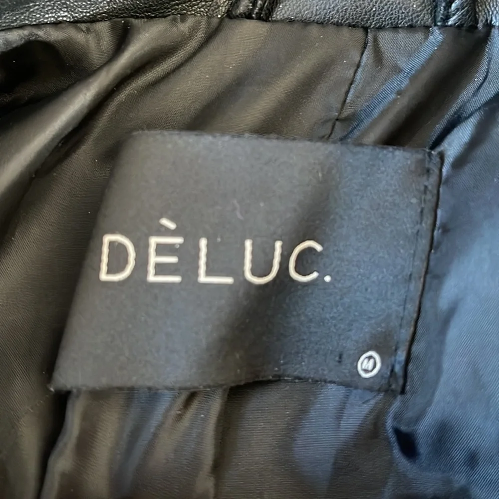 Vici Faux Leather Jacket Sz M - Picture 10 of 11